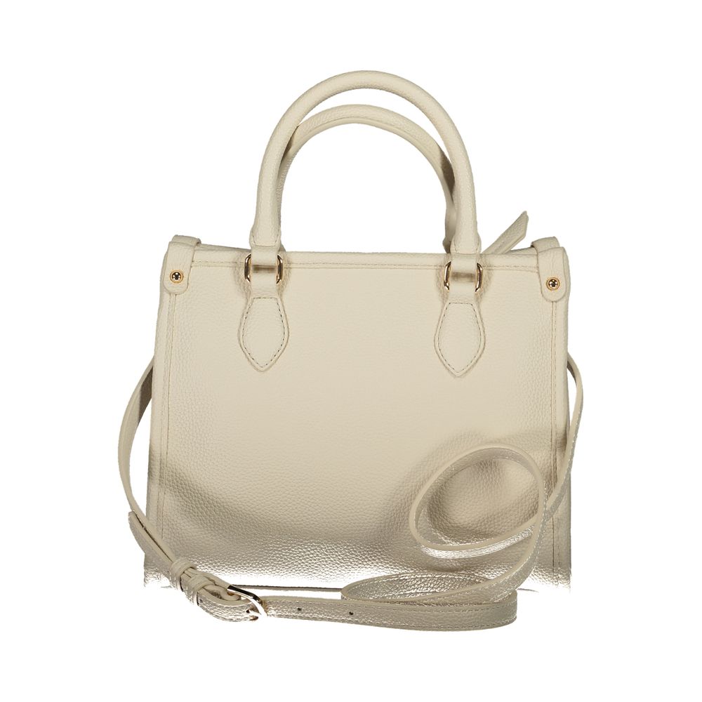 Mario Valentino Beige Polyurethane Women Handbag