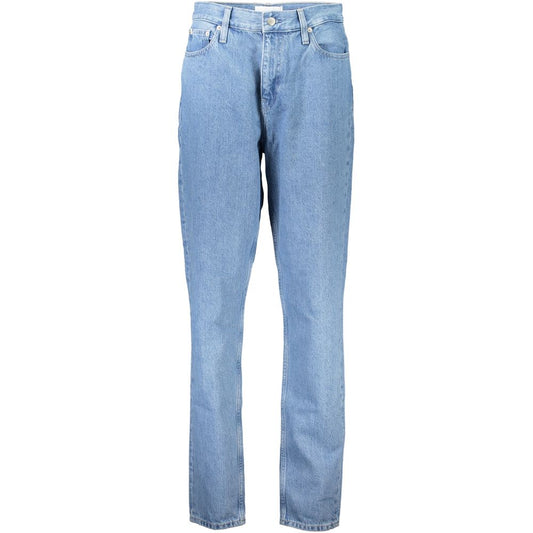 Calvin Klein Azzurro Cotton Women Jeans 1728,67403481248,Blue,Calvin Klein,Clothing,Jeans Denim - Clothing,Mom Jeans - Jeans Denim - Clothing,New with tags,W25 | L32,W26 | L32,W27 | L32,W28 | L32,W29 | L32,W30 | L32,W31 | L32,Women