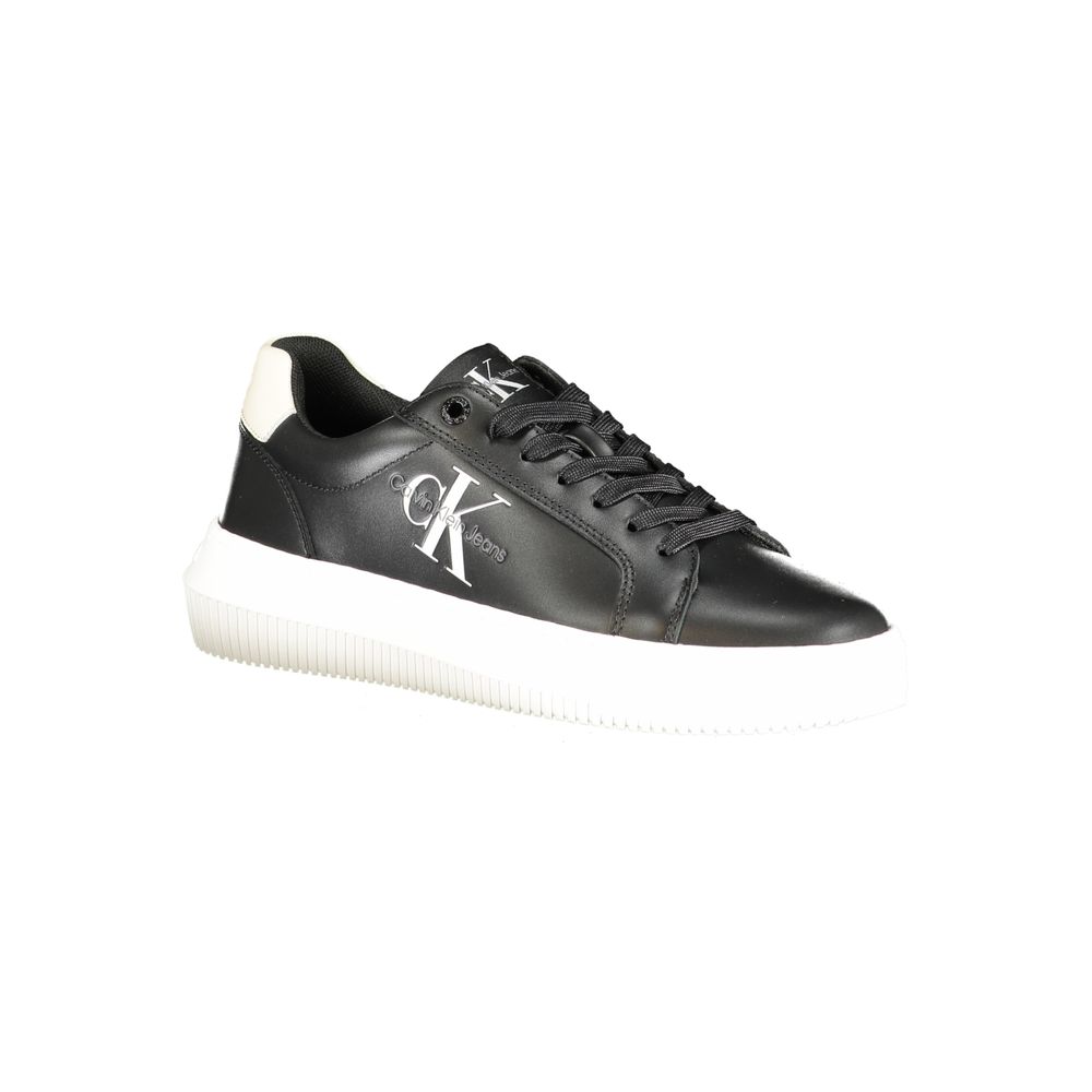 Calvin Klein White Polyester Men Sneaker 1728,67403481248,Athletic - Sneakers - Shoes,Black,Calvin Klein,EU40/US10,New with tags,Shoes,Sneakers - Shoes,Women