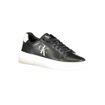 Calvin Klein White Polyester Men Sneaker 1728,67403481248,Athletic - Sneakers - Shoes,Black,Calvin Klein,EU40/US10,New with tags,Shoes,Sneakers - Shoes,Women