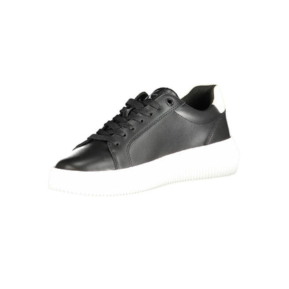 Calvin Klein White Polyester Men Sneaker 1728,67403481248,Athletic - Sneakers - Shoes,Black,Calvin Klein,EU40/US10,New with tags,Shoes,Sneakers - Shoes,Women