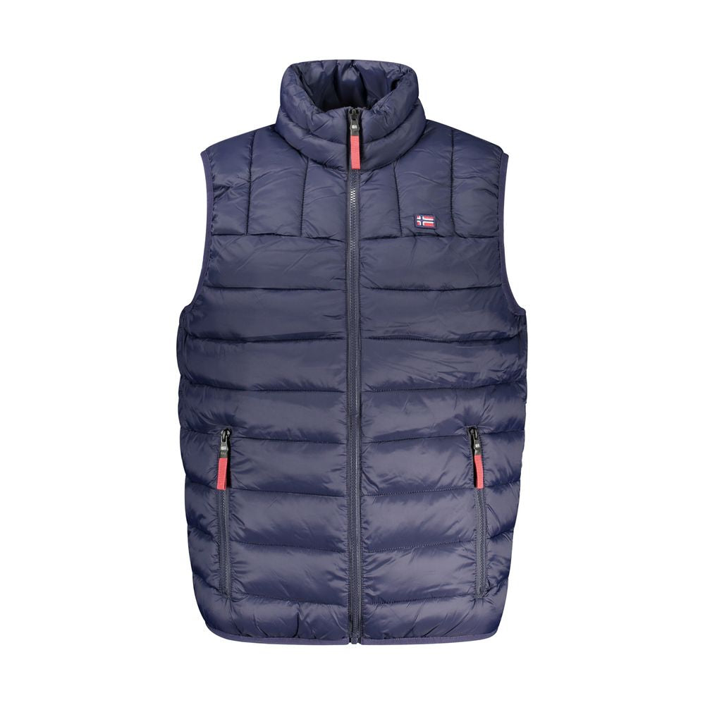 Norway 1963 Blu Poliammide Men Vest