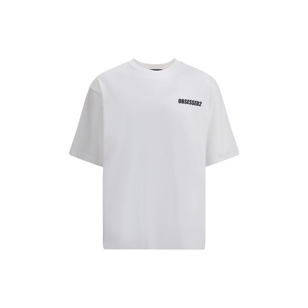 Dsquared² White Cotton T-Shirt
