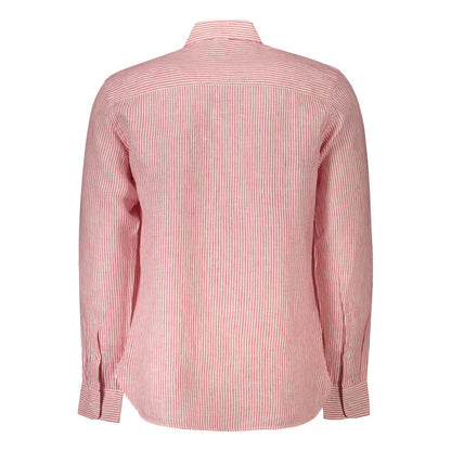 North Sails Rosso Linen Men Shirt