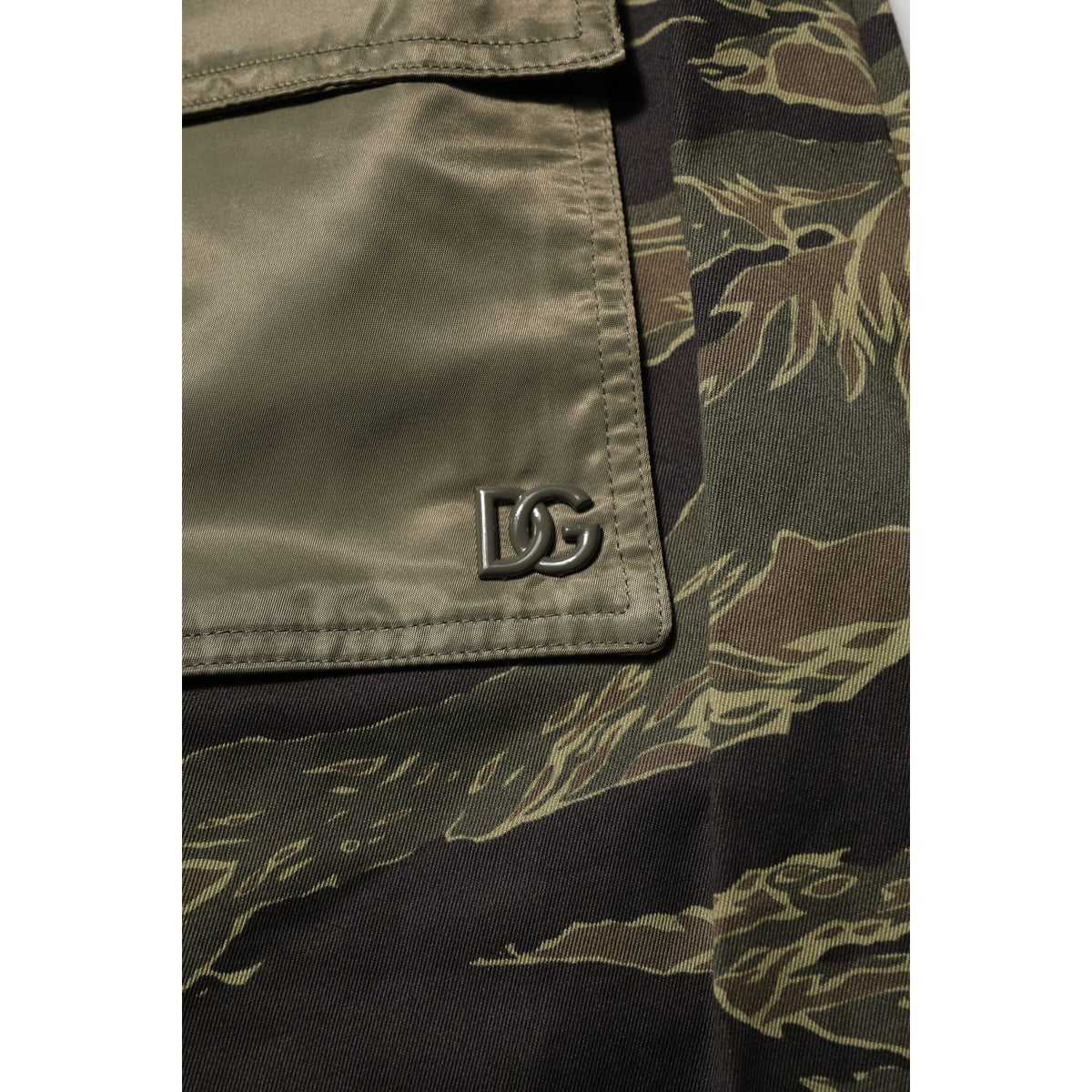 Dolce & Gabbana Multicolor Cargo Camouflage Pants