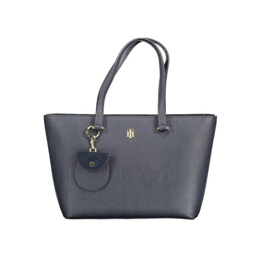 Tommy Hilfiger Blue Polyethylene Handbag 1728,67403481248,Bags,Blue,Handbags - Women - Bags,New with tags,Tommy Hilfiger,Women,Women - Bags Tommy Hilfiger TO-11655