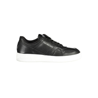 Calvin Klein Black Polyester Men Sneaker