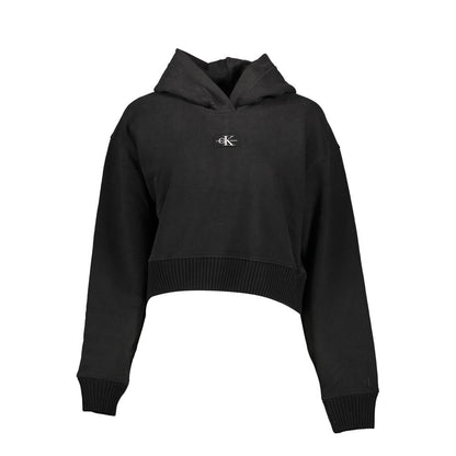 Calvin Klein Black Cotton Women's Sweatshirt