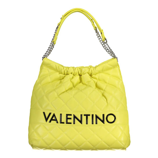 Mario Valentino Giallo Poliuretano Women Shoulder Bag Mario Valentino