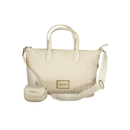 Mario Valentino White Polyurethane Women Handbag
