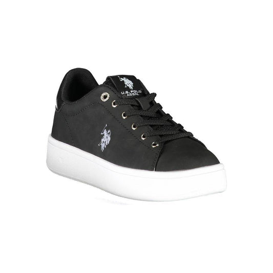 U.S. POLO ASSN. Black Polyester Women Sneaker 1728,67403481248,Black,EU35/US5,New with tags,Shoes,Sneakers - Women - Shoes,U.S. POLO ASSN.,Women,Women - Shoes U.S. POLO ASSN. US-23768-EU35/US5