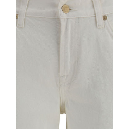 7FOR Beige Cotton Flared Jeans 1728,26,72470364320,7FOR,Beige,Clothing,Flared Jeans - Jeans Denim - Clothing,Jeans Denim - Clothing,New with tags,Women