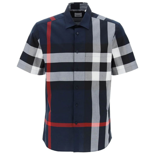 Burberry short sleeve summerton shirt Shirts Burberry