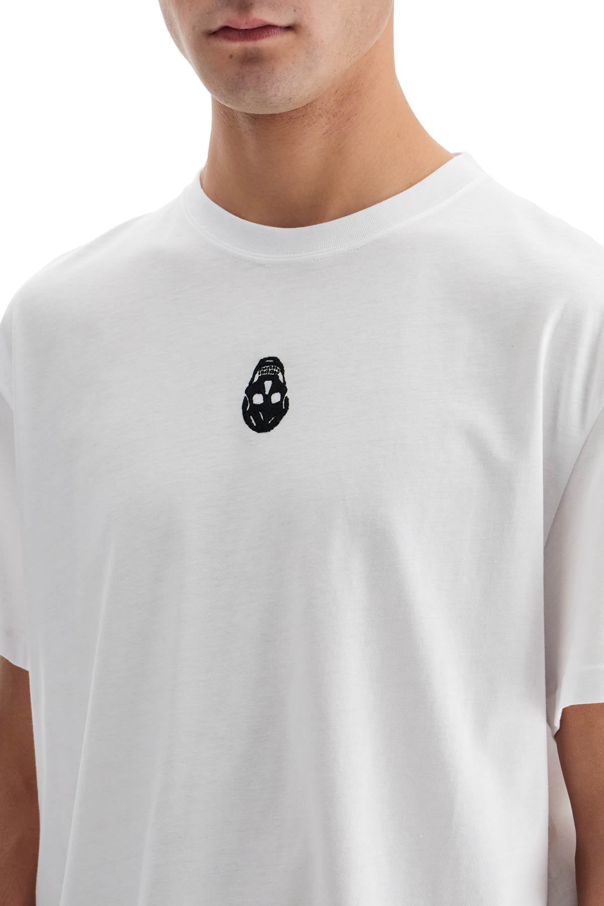 Alexander Mcqueen skull embroidered t-shirt Topwear Alexander Mcqueen