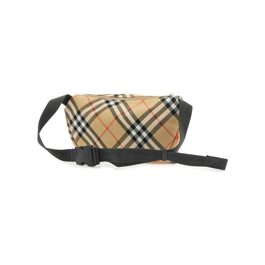 Burberry check marsupio in technical fabric Belt bags Burberry