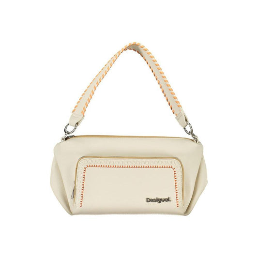 Desigual White Polyethylene Handbag 1728,67403481248,Bags,Desigual,Handbags - Women - Bags,New with tags,White,Women,Women - Bags Desigual DE-26959