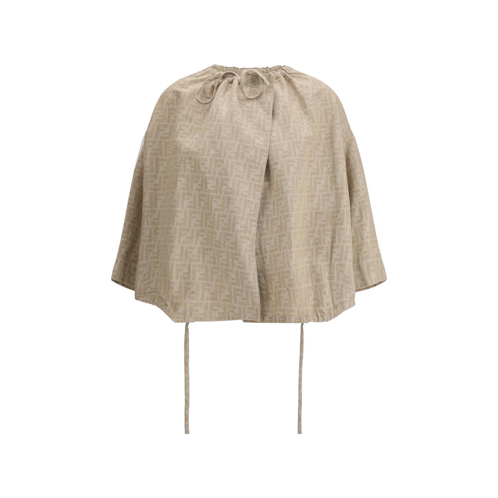 Fendi Beige Cotton Cloacks