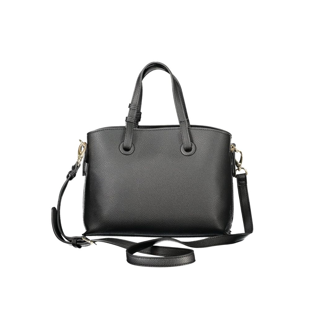 Mario Valentino Nero Polyurethane Women Handbag