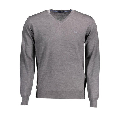 Harmont & Blaine Gray Wool Sweater