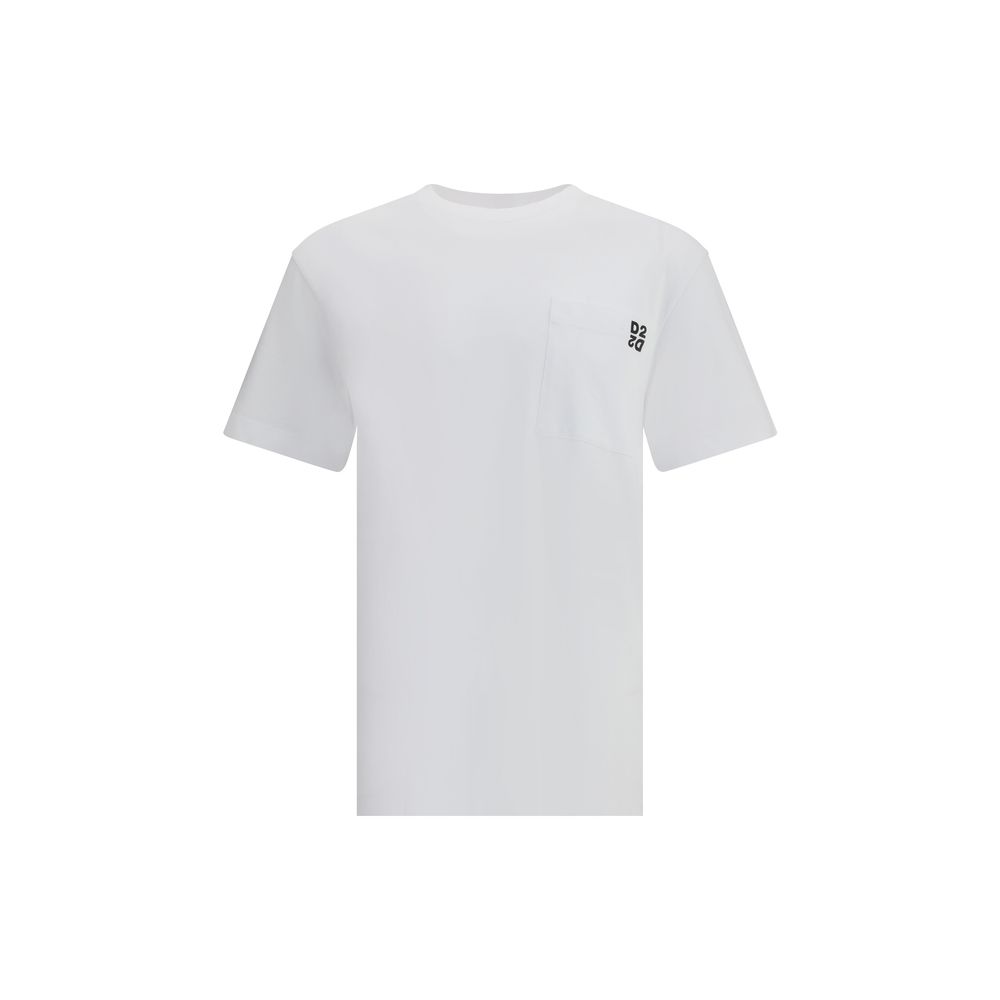 Dsquared² White Cotton T-Shirt