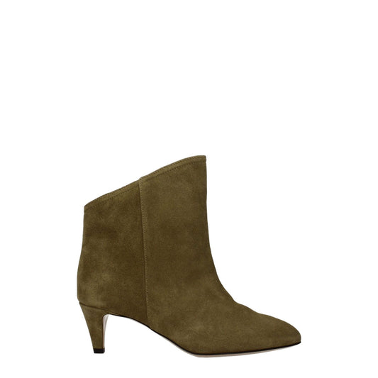 Isabel Marant Gray Leather Ankle Boots