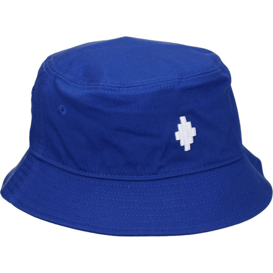 Marcelo Burlon Blue Cotton Bucket Hats 1728,75667636384,Accessories,Blue,Hats & Caps - Men - Accessories,Marcelo Burlon,Men,Men - Accessories,New with tags,UNI MA-8547452780809-UNI