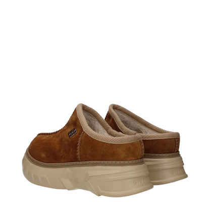 Givenchy Brown Leather Slippers Givenchy