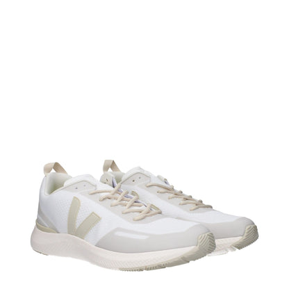 Veja White Fabric Athletic Sneakers Veja