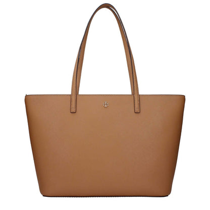 Tory Burch Brown Leather Shoulder Bag