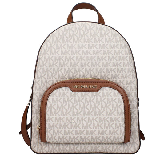 Michael Kors Beige Fabric Backpack 1728,75667636384,Backpacks - Bags,Bags,Beige,Michael Kors,New with tags,Women