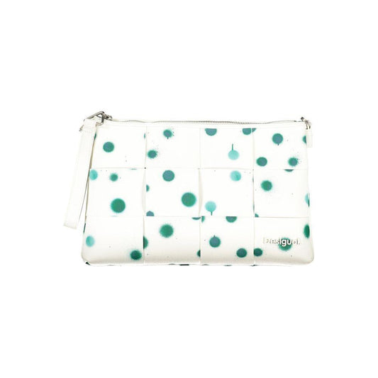 Desigual White Polyethylene Handbag 1728,67403481248,Bags,Desigual,Handbags - Women - Bags,New with tags,White,Women,Women - Bags Desigual DE-28967