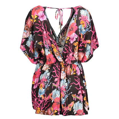 Desigual Black Viscose Women Dress