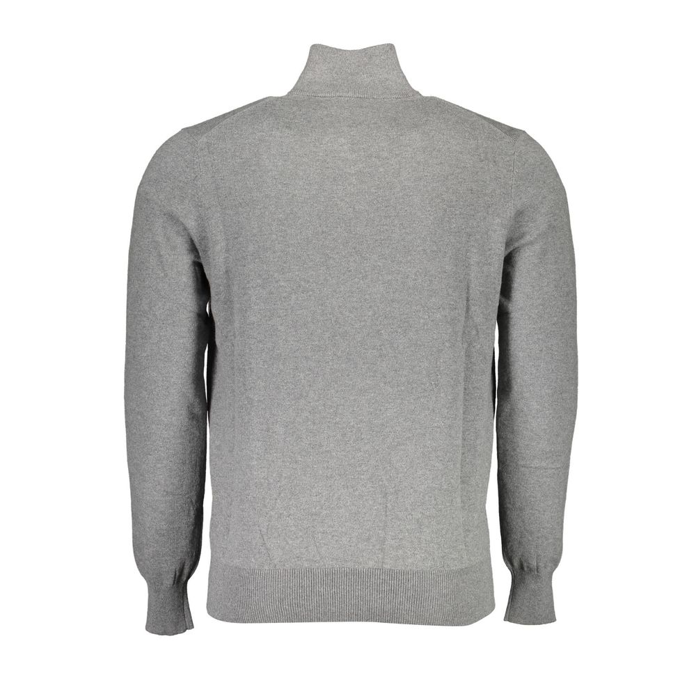North Sails Grigio Cotton Men Sweater
