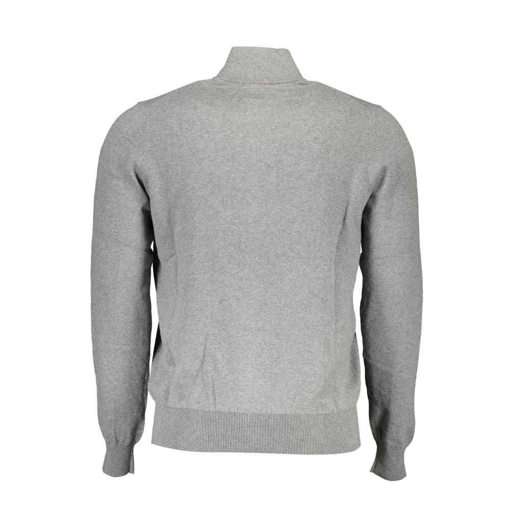 North Sails Grigio Cotton Men Cardigan