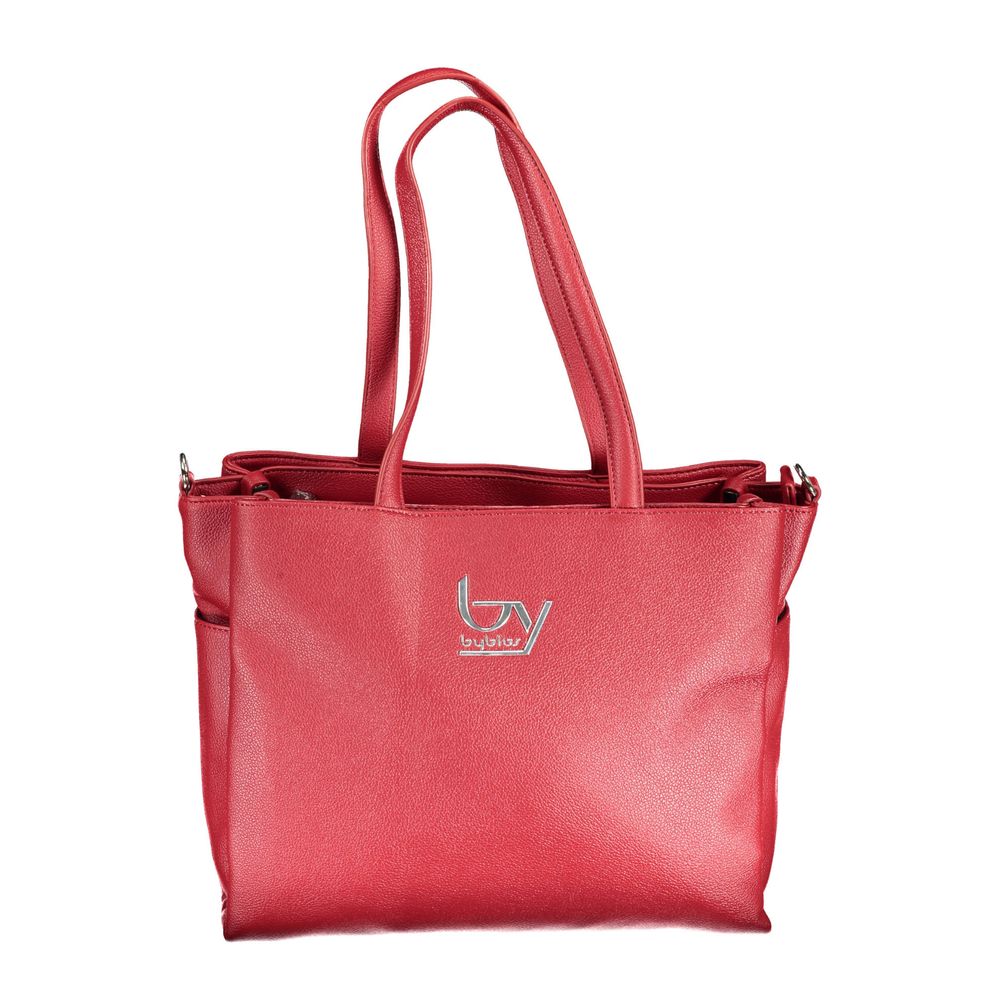 BYBLOS Rosso Polyurethane Women Handbag 1728,67403481248,Bags,BYBLOS,Handbags - Bags,New with tags,Red,Women