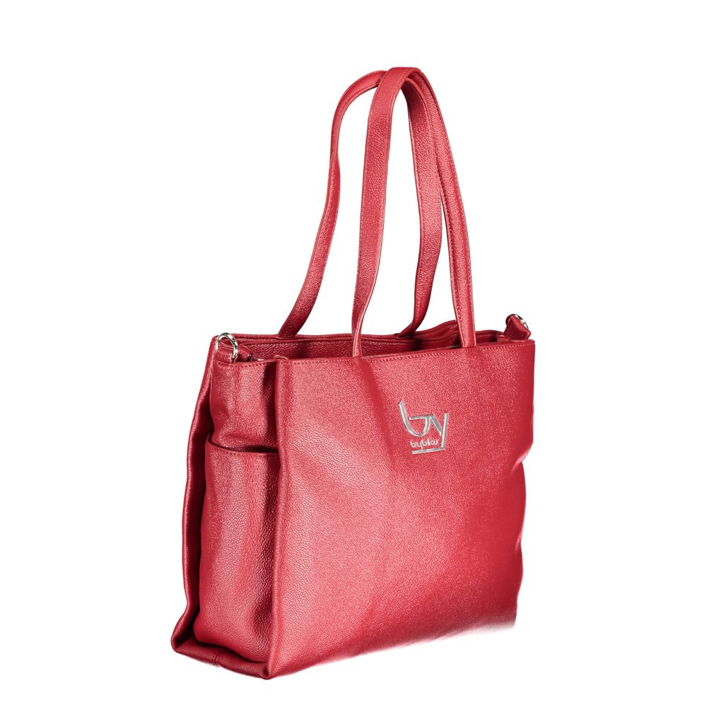 BYBLOS Rosso Polyurethane Women Handbag 1728,67403481248,Bags,BYBLOS,Handbags - Bags,New with tags,Red,Women