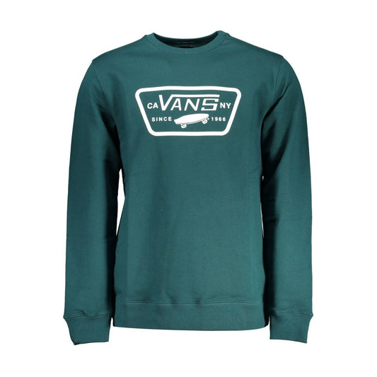Vans Verde Cotton Men Sweatshirt1728,67403481248,Clothing,Green,M,Men,New with tags,S,Sportswear - Clothing,Sweaters - Clothing,Sweatshirt - Sportswear - Clothing,Sweatshirts - Sweaters - Clothing,Vans,XS