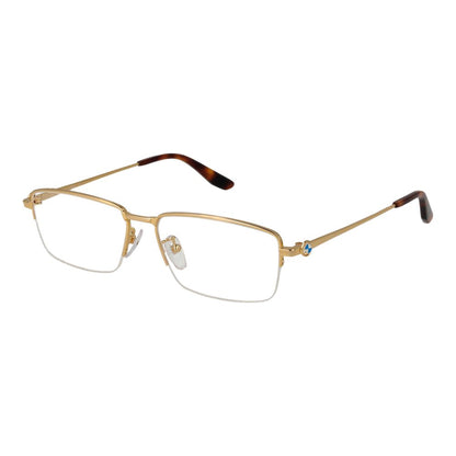 BMW Gold Metal Glasses (Frames) 1728,67345776800,Accessories,BMW,Glasses (Frames) - Glasses and Sunglasses - Accessories,Glasses and Sunglasses - Accessories,Gold,Men,New with tags