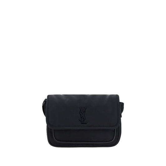 Saint Laurent Black Polyamide Shoulder Bag 1728,72470364320,Bags,Black,Men,New with tags,Saint Laurent,Shoulder Bags - Bags