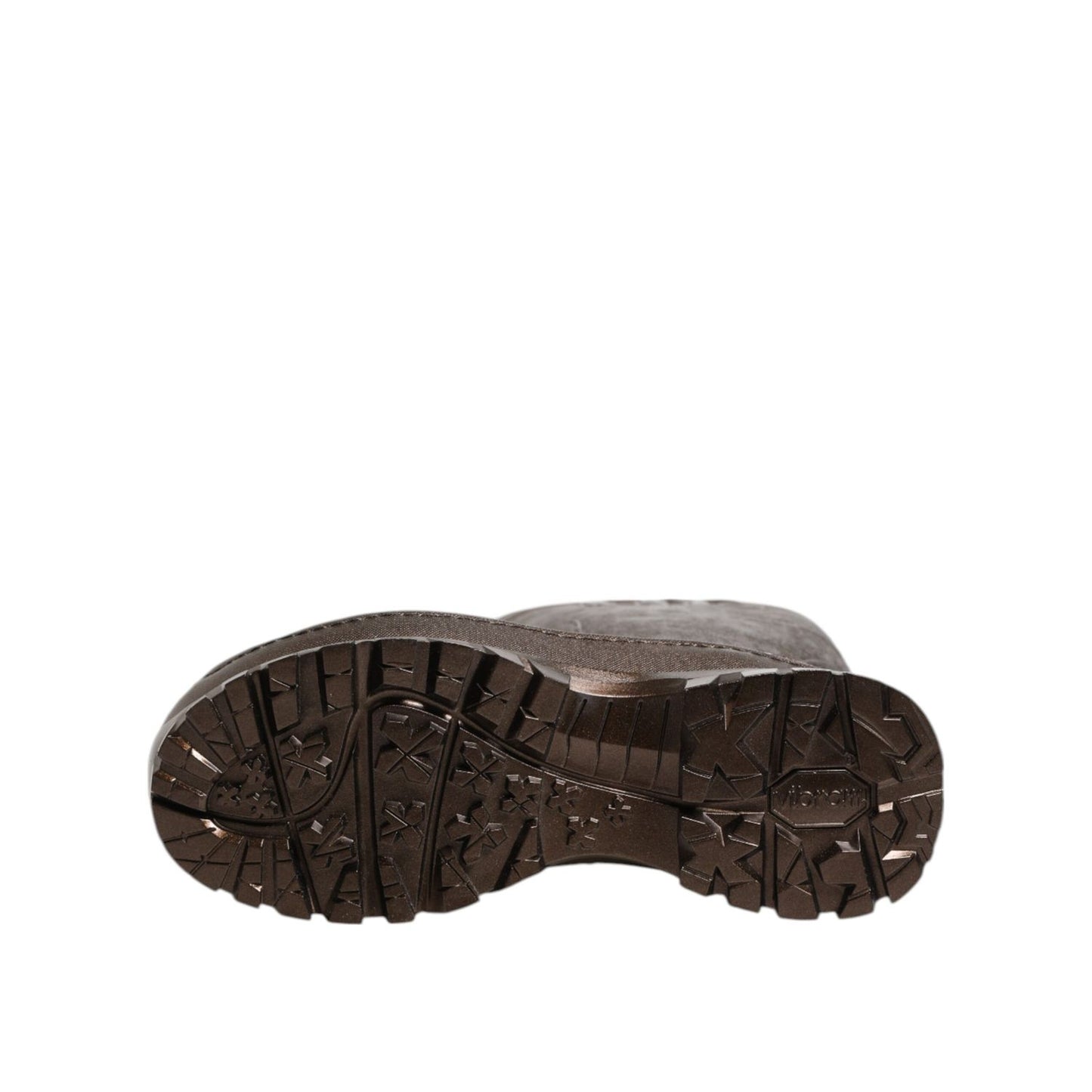 Dolce & Gabbana Metallic Bronze Pull On Rain Boots Shoes Dolce & Gabbana