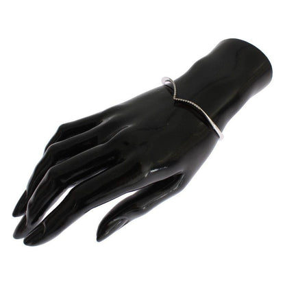 Nialaya Skyfall CZ 925 Silver Bangle Bracelet Nialaya