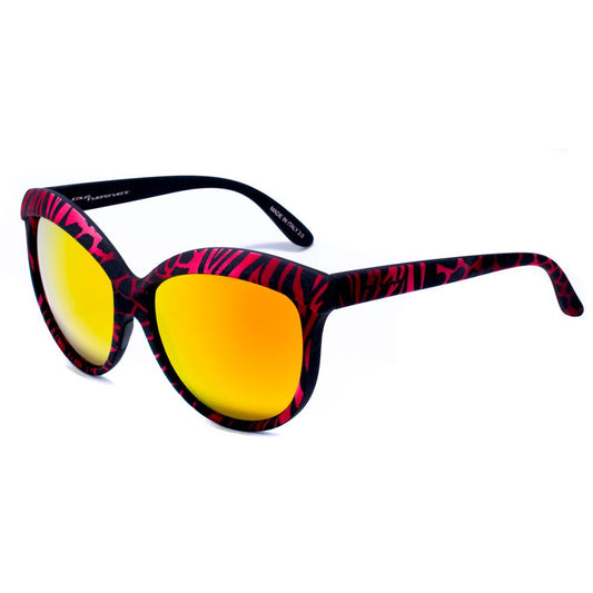 Italia Independent Red Acetate Sunglasses Italia Independent