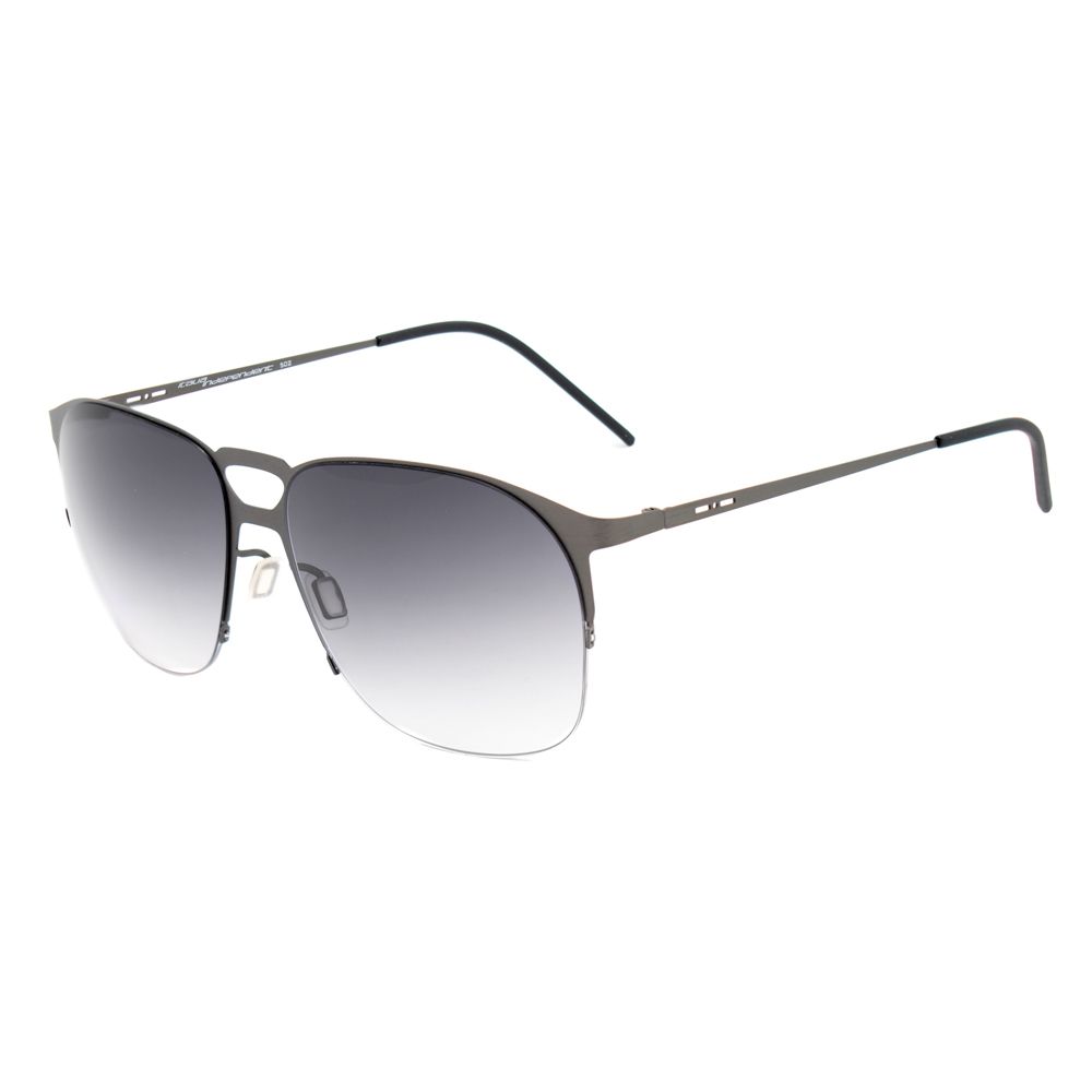 Italia Independent Gray Metal Sunglasses