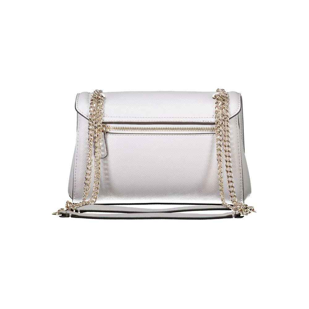 Guess Jeans Grigio Poliuretano Women Handbag