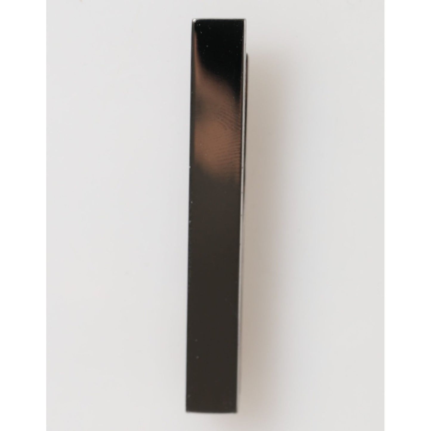 Dolce & Gabbana Silver Tone Brass Logo Branded Men Accessory Tie Clip Bar