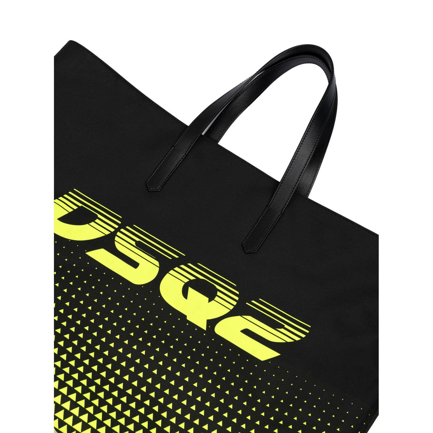 Dsquared² Bicolour Polyester Logo Shopping Bag