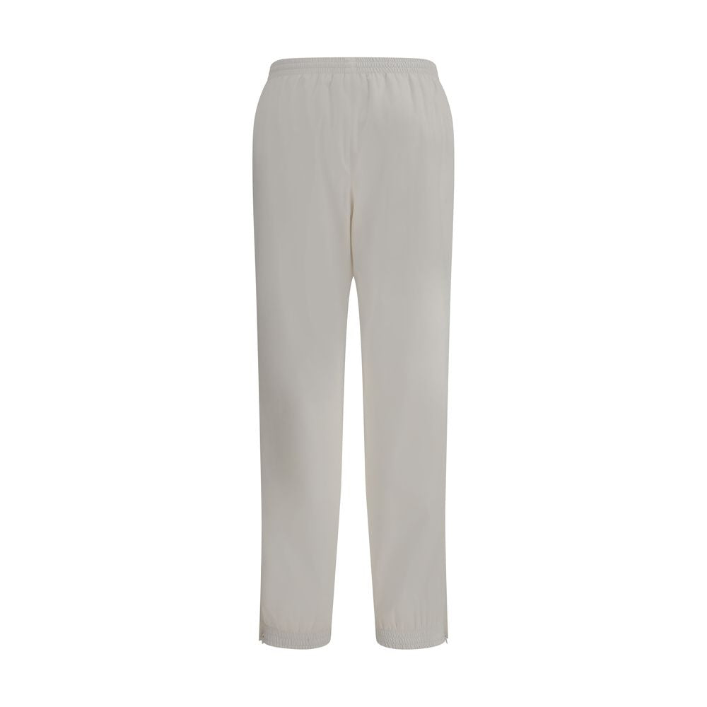 Balenciaga White Polyester Joggers (Workout Pants)