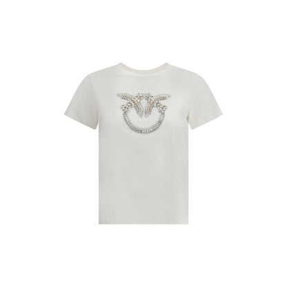 PINKO White Cotton T-Shirt