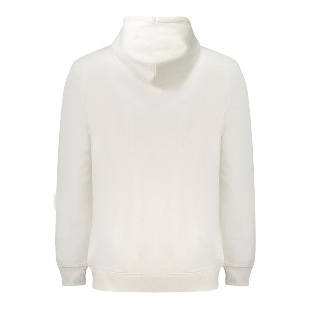 Tommy Hilfiger White Cotton Men Sweatshirt