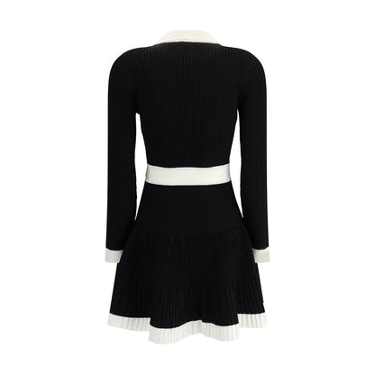 Balmain Black Viscose Casual Dress